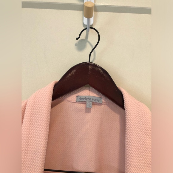 Charlotte Russe crop pink jacket - Picture 3 of 5